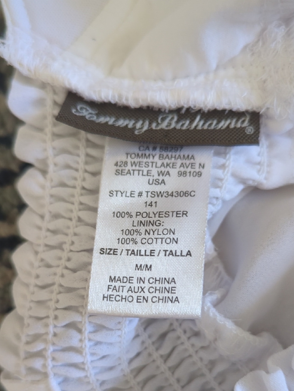 NWOT Tommy Bahama Chiffon Maxi Dress - Picture 5 of 5